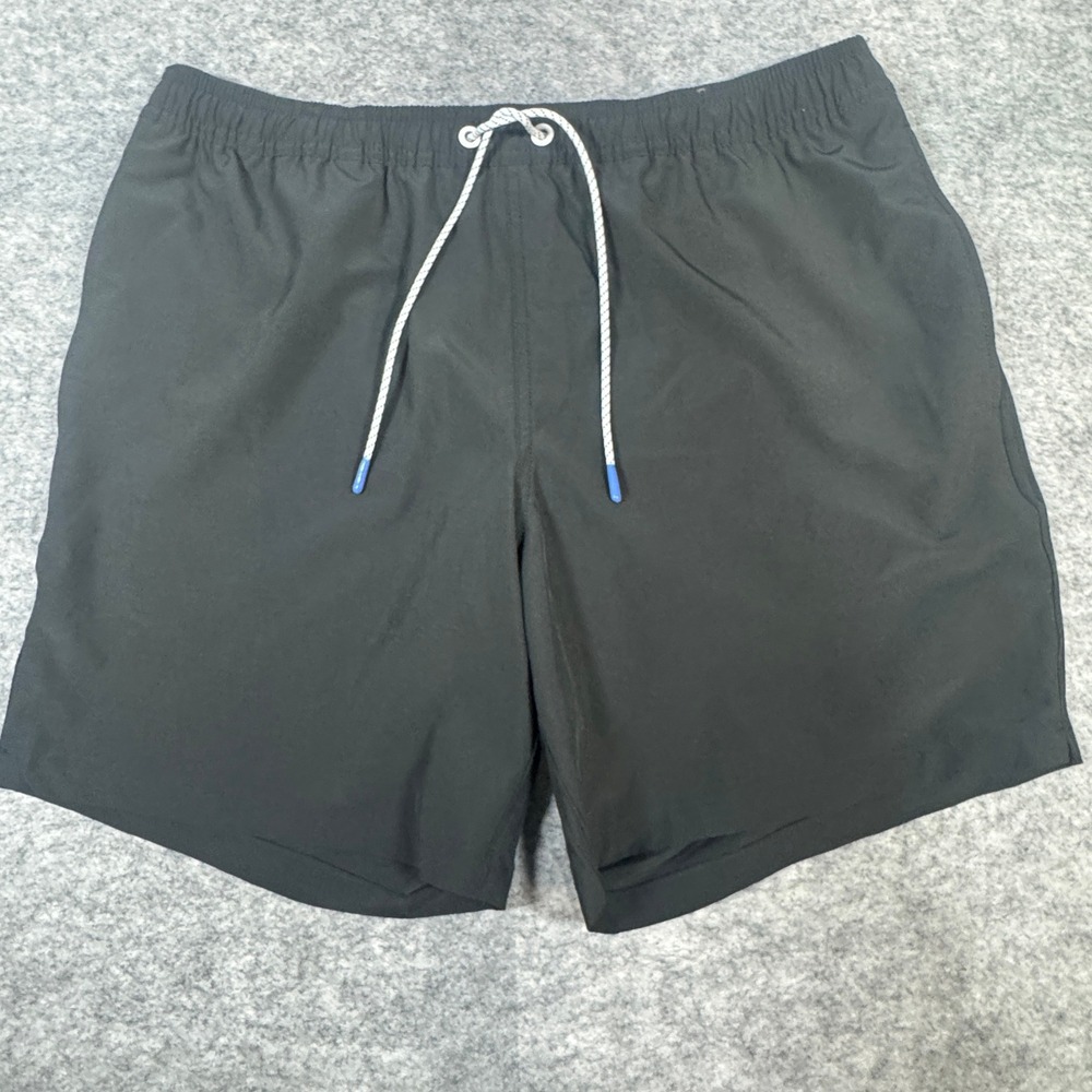 Bonobos Mens 7 Inch Inseam Swim Shorts Black Stretch Mesh Liner L BOE26110CO